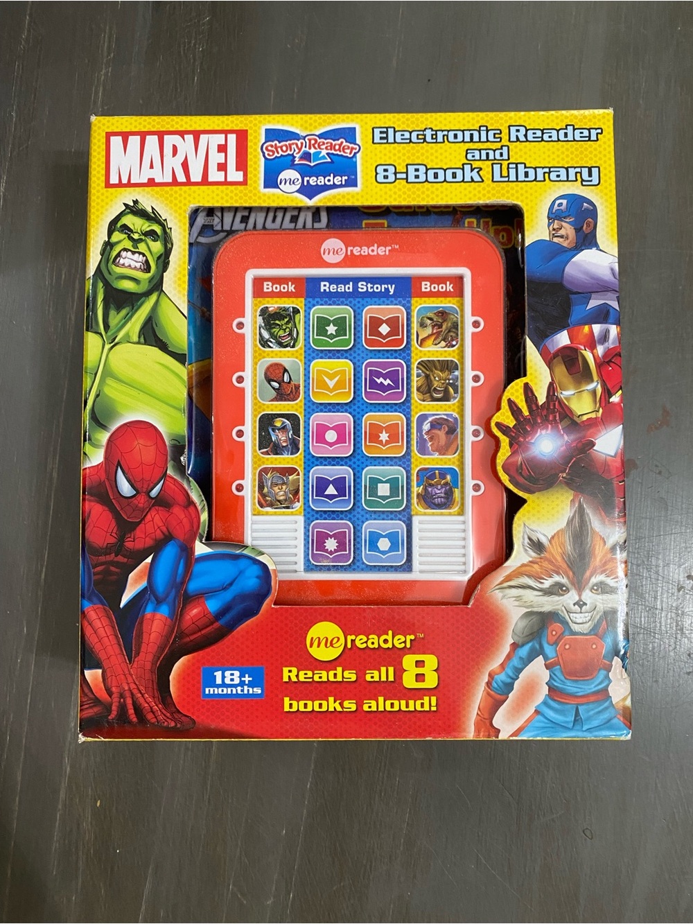 Marvel Me Reader 8-book library box set (NIB)